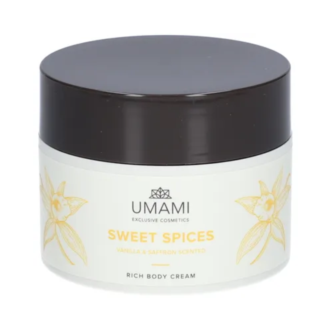 UMAMI Body Cream – Sweet Spices Vanilla & Saffraan