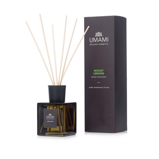 UMAMI Fragrance sticks – Woody Lemons – 250ml